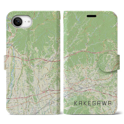 【掛川2（静岡県）】地図柄iPhoneケース（手帳タイプ）