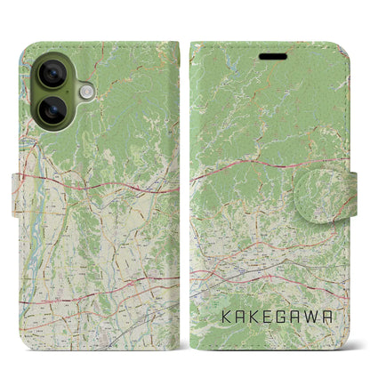 【掛川2（静岡県）】地図柄iPhoneケース（手帳タイプ）