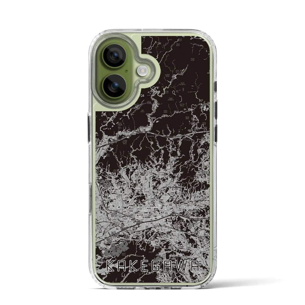 【掛川2（静岡県）】地図柄iPhoneケース（MagSafeタイプ）