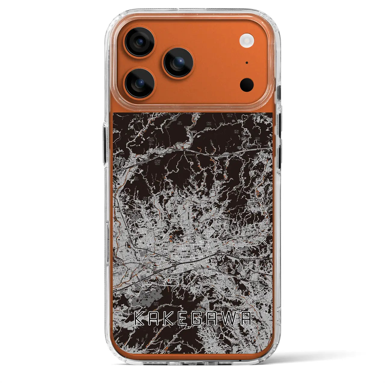 【掛川2（静岡県）】地図柄iPhoneケース（MagSafeタイプ）