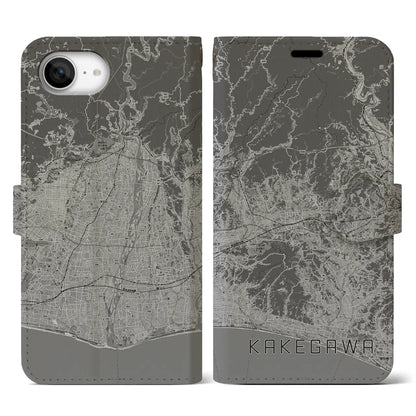 【掛川3（静岡県）】地図柄iPhoneケース（手帳タイプ）