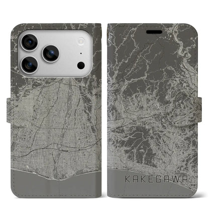 【掛川3（静岡県）】地図柄iPhoneケース（手帳タイプ）