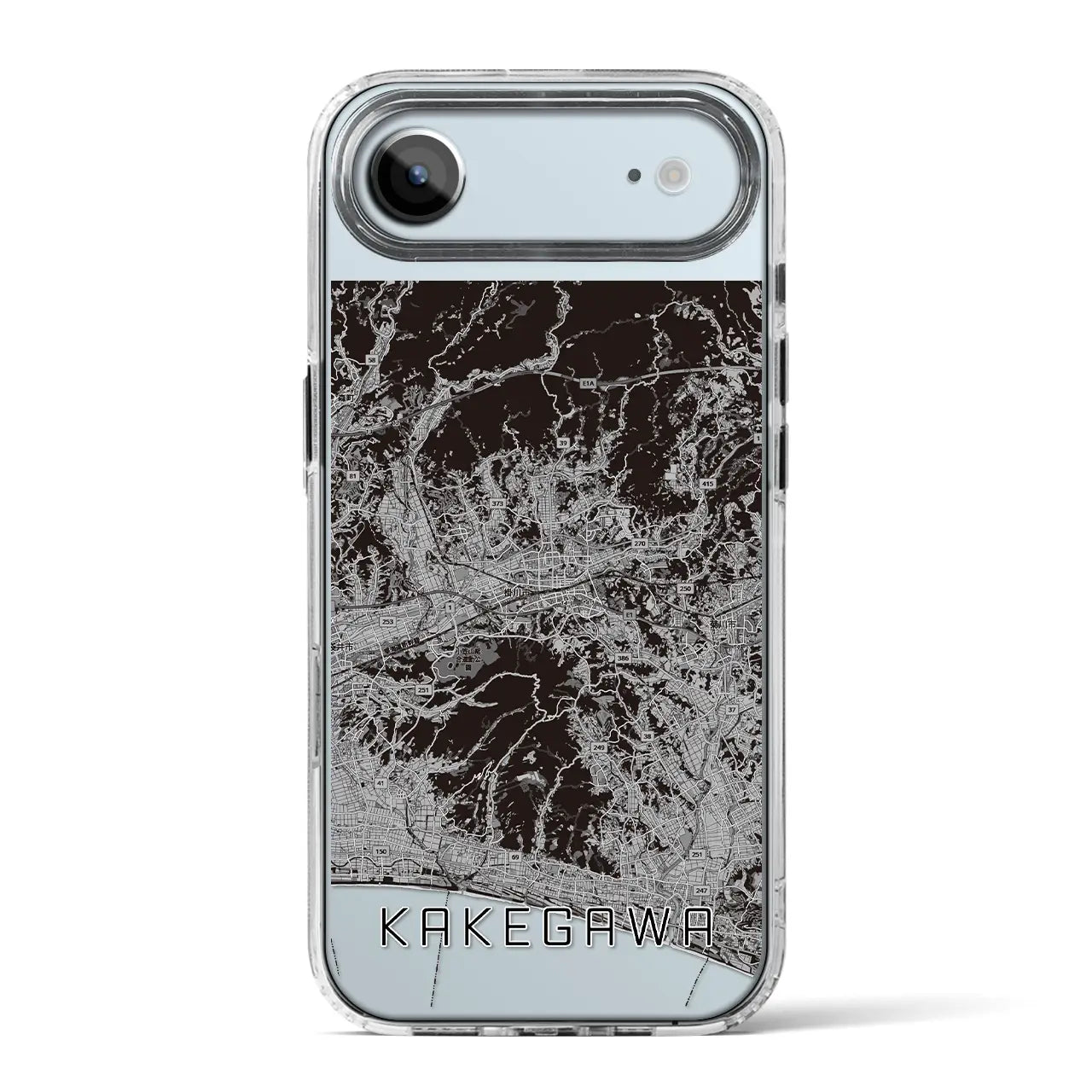 【掛川3（静岡県）】地図柄iPhoneケース（MagSafeタイプ）