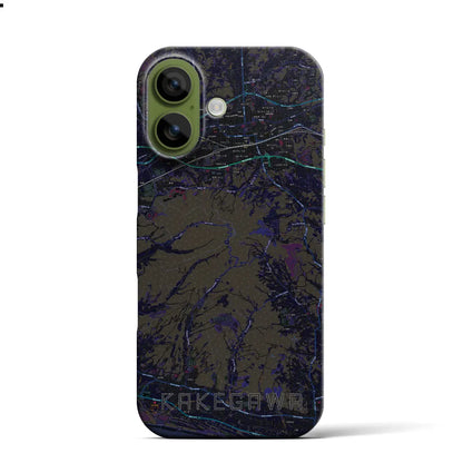 【掛川（静岡県）】地図柄iPhoneケース（バックカバータイプ）