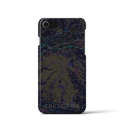 【掛川（静岡県）】地図柄iPhoneケース（バックカバータイプ）