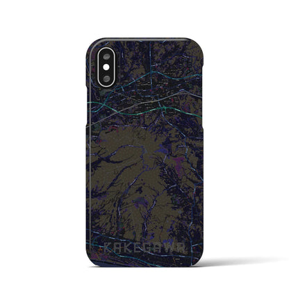 【掛川（静岡県）】地図柄iPhoneケース（バックカバータイプ）