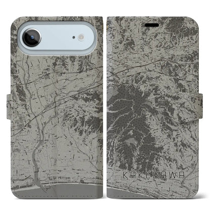 【掛川（静岡県）】地図柄iPhoneケース（手帳タイプ）