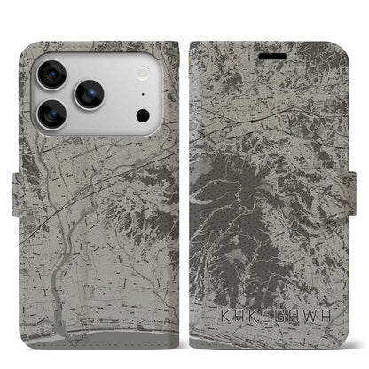 【掛川（静岡県）】地図柄iPhoneケース（手帳タイプ）