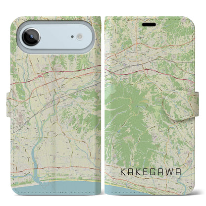 【掛川（静岡県）】地図柄iPhoneケース（手帳タイプ）