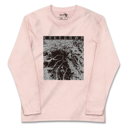 【掛川（静岡県）】地図柄ロングスリーブTシャツ