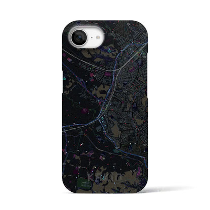 【柿生（神奈川県）】地図柄iPhoneケース（バックカバータイプ）