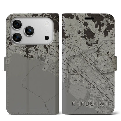 【加古川（兵庫県）】地図柄iPhoneケース（手帳タイプ）