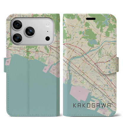 【加古川（兵庫県）】地図柄iPhoneケース（手帳タイプ）