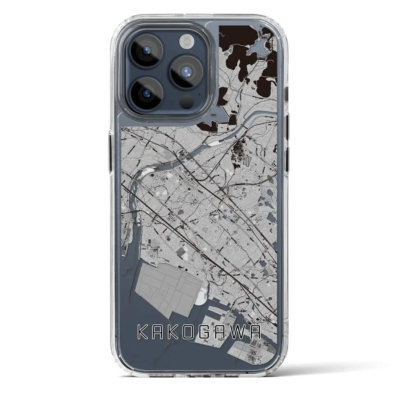 【加古川（兵庫県）】地図柄iPhoneケース（MagSafeタイプ）