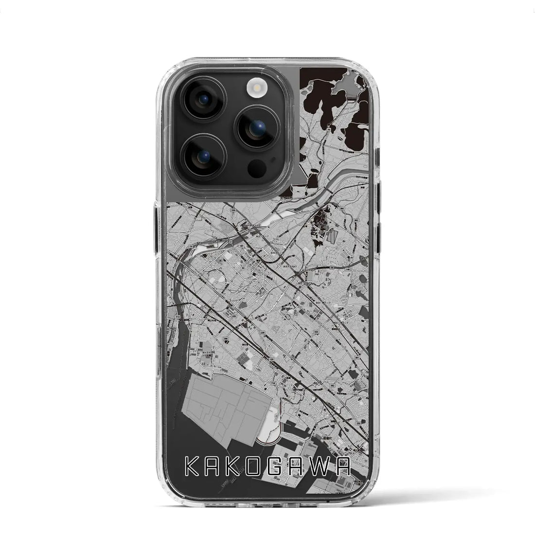 【加古川（兵庫県）】地図柄iPhoneケース（MagSafeタイプ）