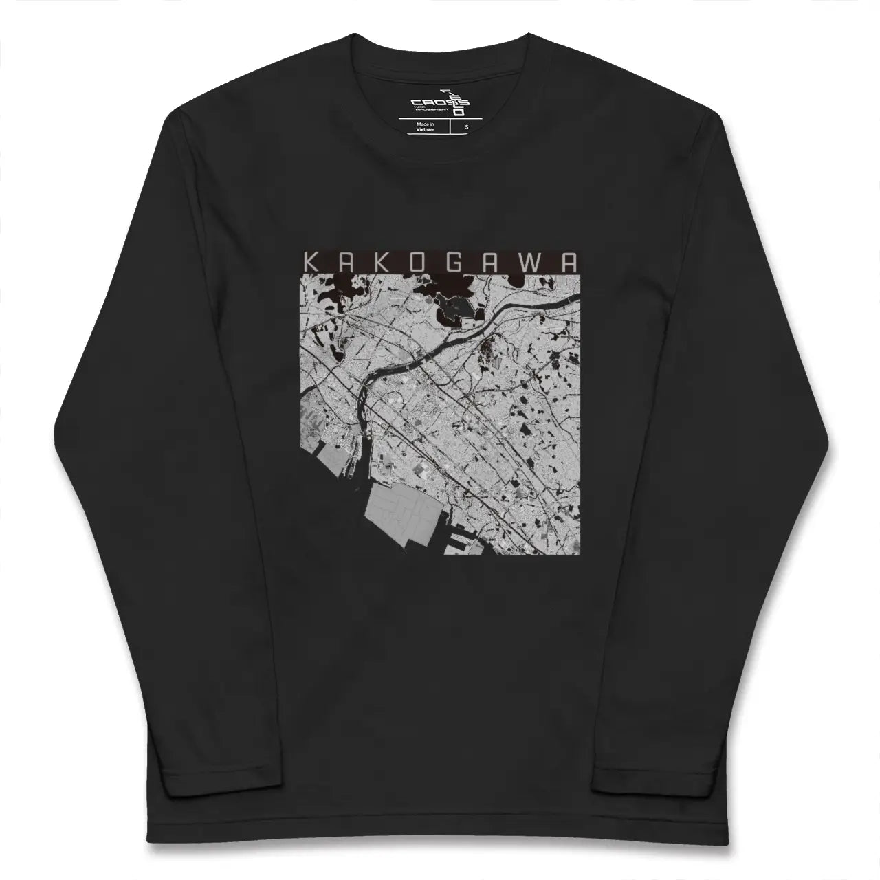 【加古川（兵庫県）】地図柄ロングスリーブTシャツ