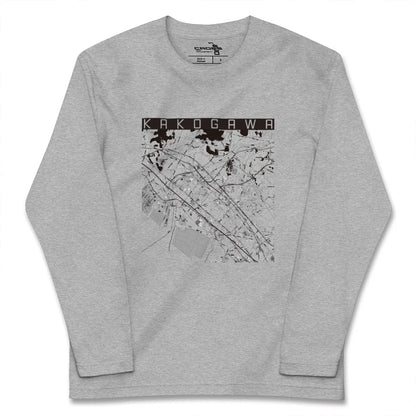 【加古川（兵庫県）】地図柄ロングスリーブTシャツ