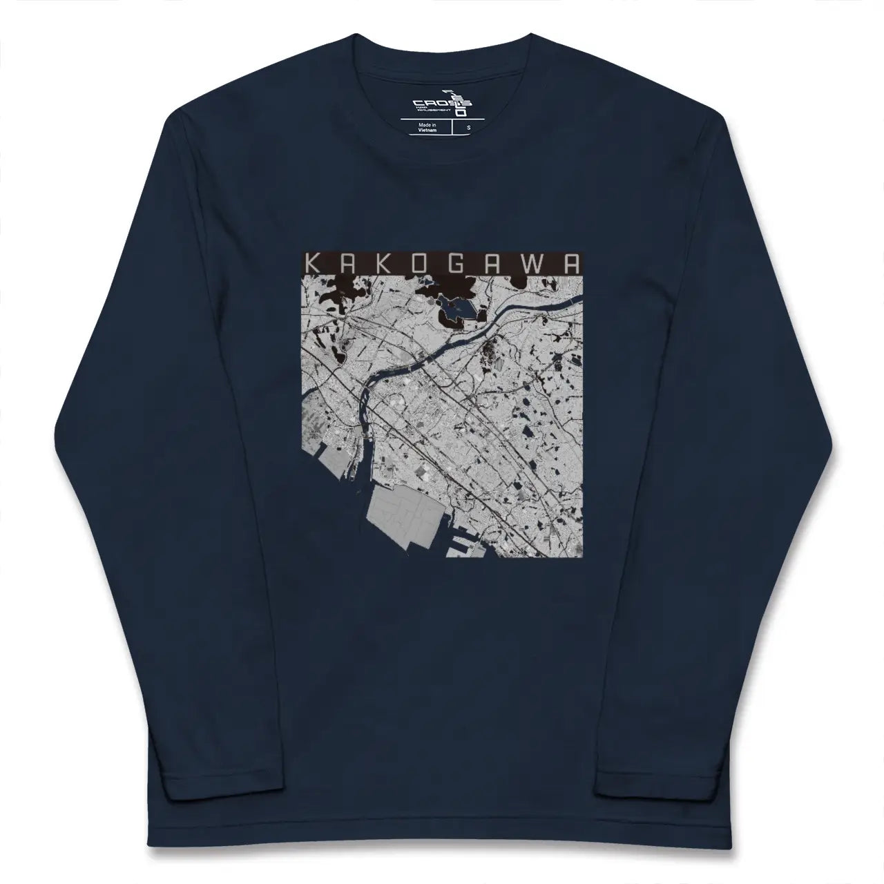 【加古川（兵庫県）】地図柄ロングスリーブTシャツ