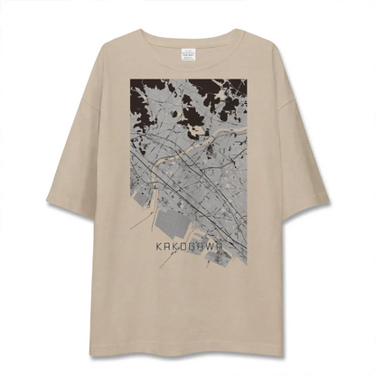 【加古川（兵庫県）】地図柄ビッグシルエットTシャツ