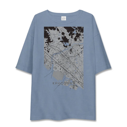 【加古川（兵庫県）】地図柄ビッグシルエットTシャツ