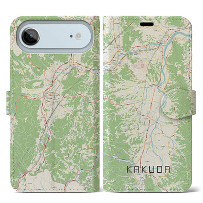 【角田（宮城県）】地図柄iPhoneケース（手帳タイプ）