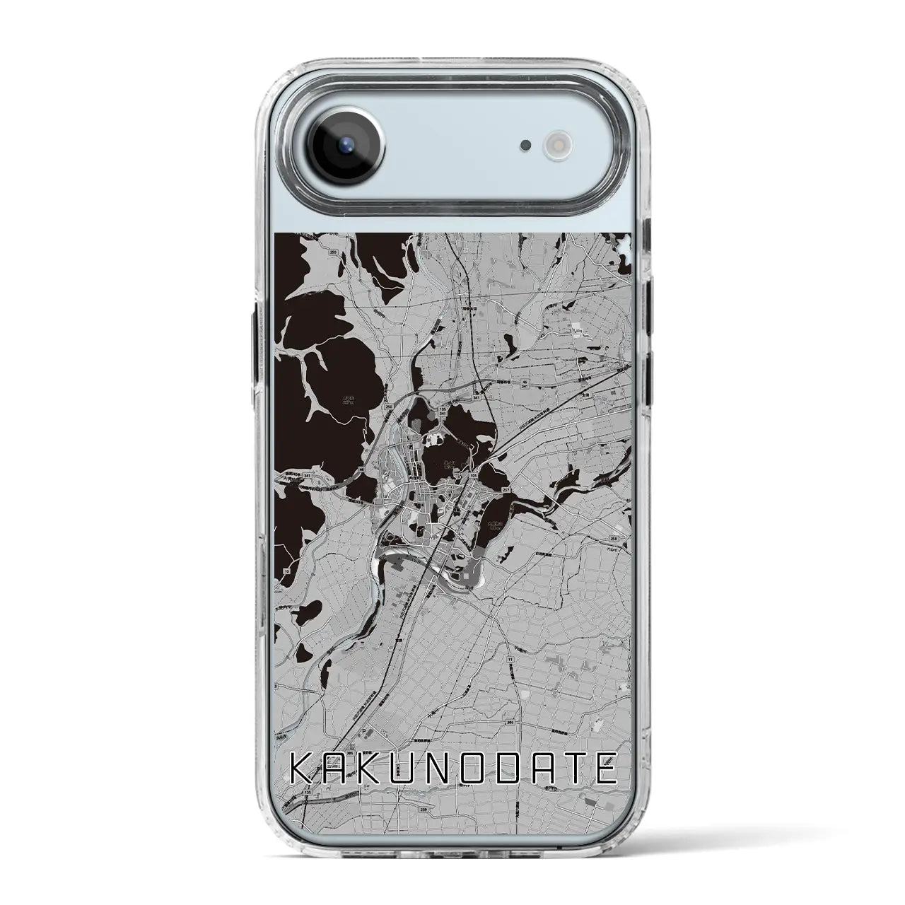 【角館（秋田県）】地図柄iPhoneケース（MagSafeタイプ）