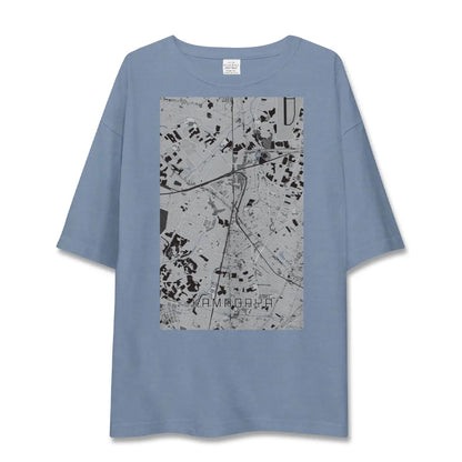 【鎌ケ谷（千葉県）】地図柄ビッグシルエットTシャツ