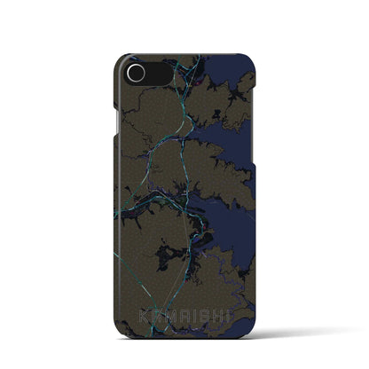 【釜石（岩手県）】地図柄iPhoneケース（バックカバータイプ）