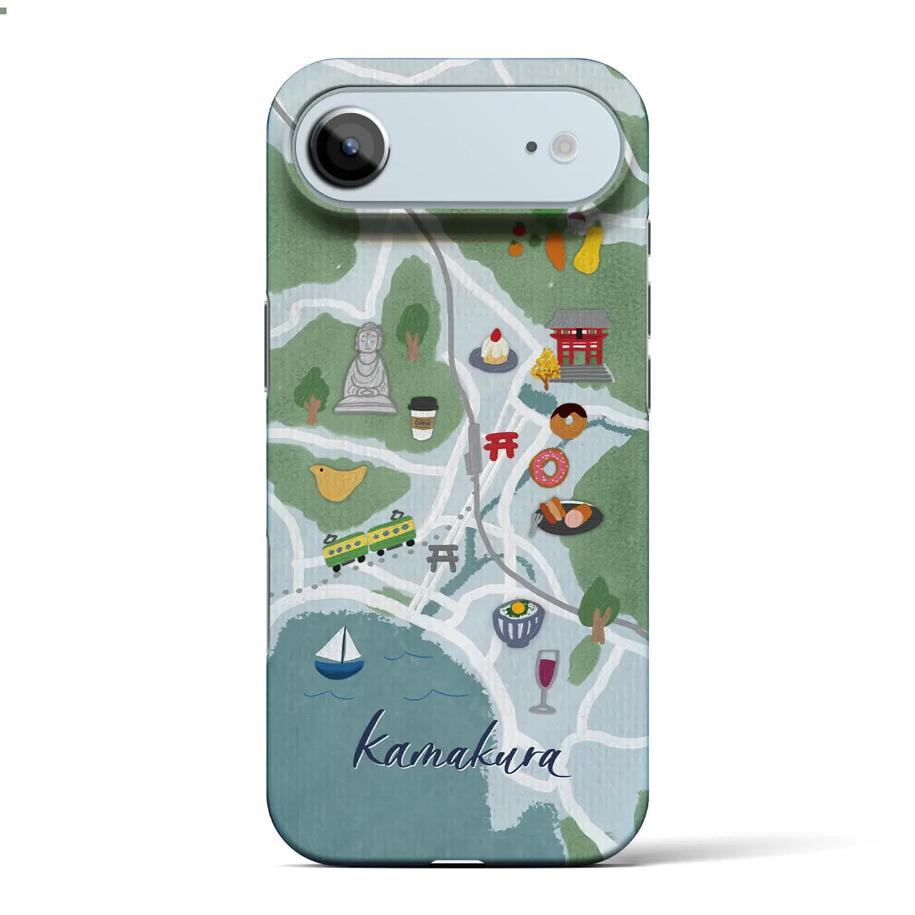 【鎌倉】Walk &amp; Eat iPhoneケース（バックカバータイプ）