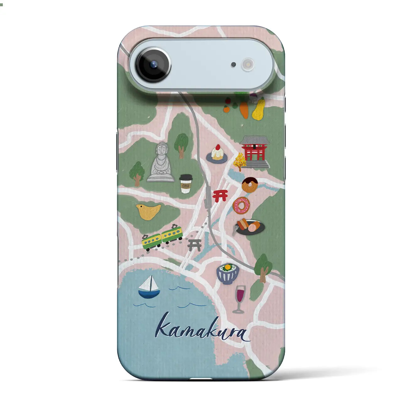 【鎌倉】Walk &amp; Eat iPhoneケース（バックカバータイプ）