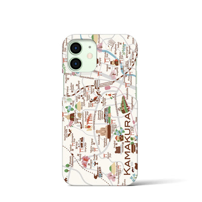 【鎌倉】イラストマップiPhoneケース（バックカバータイプ）