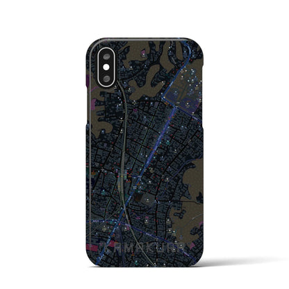 【鎌倉2（神奈川県）】地図柄iPhoneケース（バックカバータイプ）