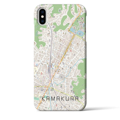 【鎌倉2（神奈川県）】地図柄iPhoneケース（バックカバータイプ）