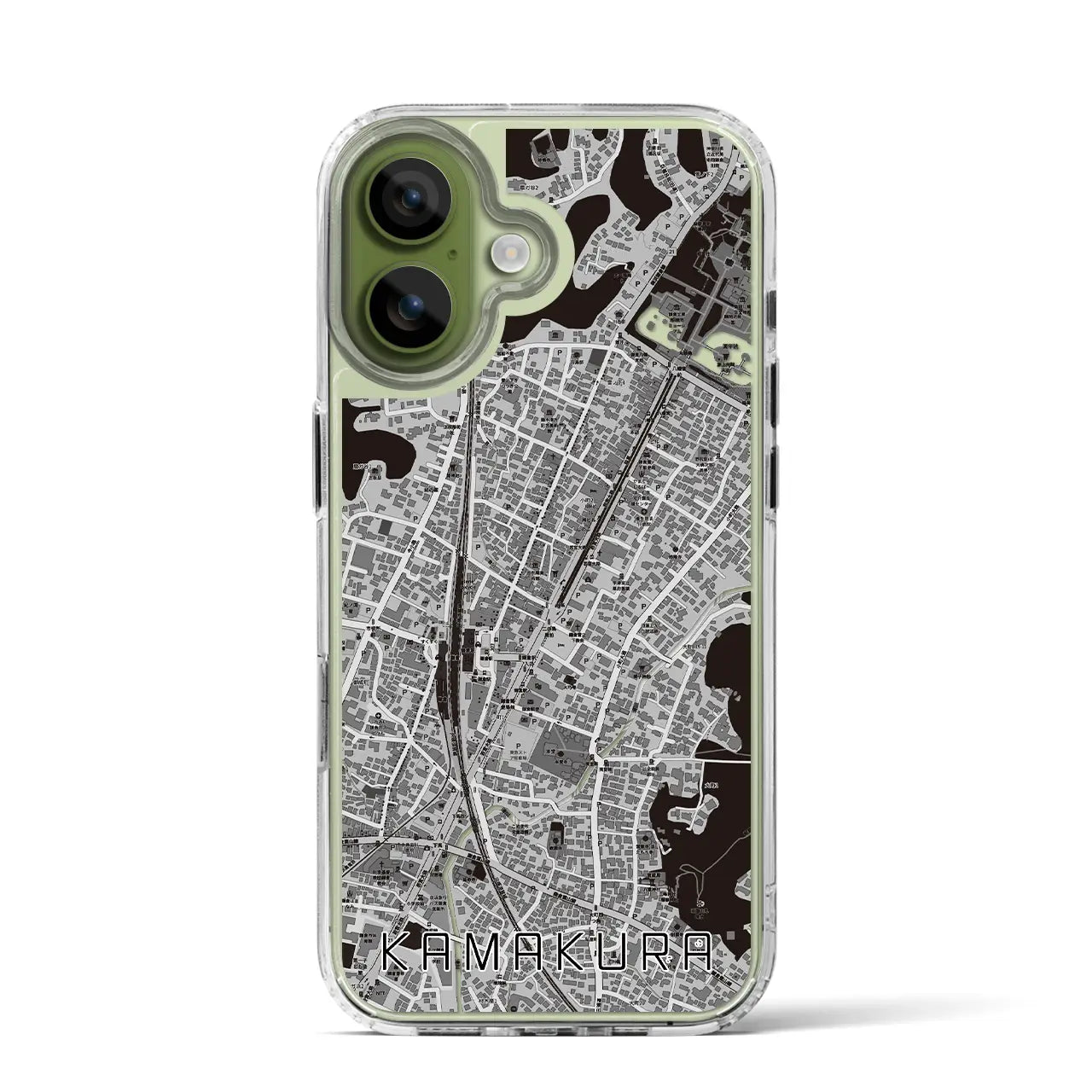 【鎌倉2（神奈川県）】地図柄iPhoneケース（MagSafeタイプ）