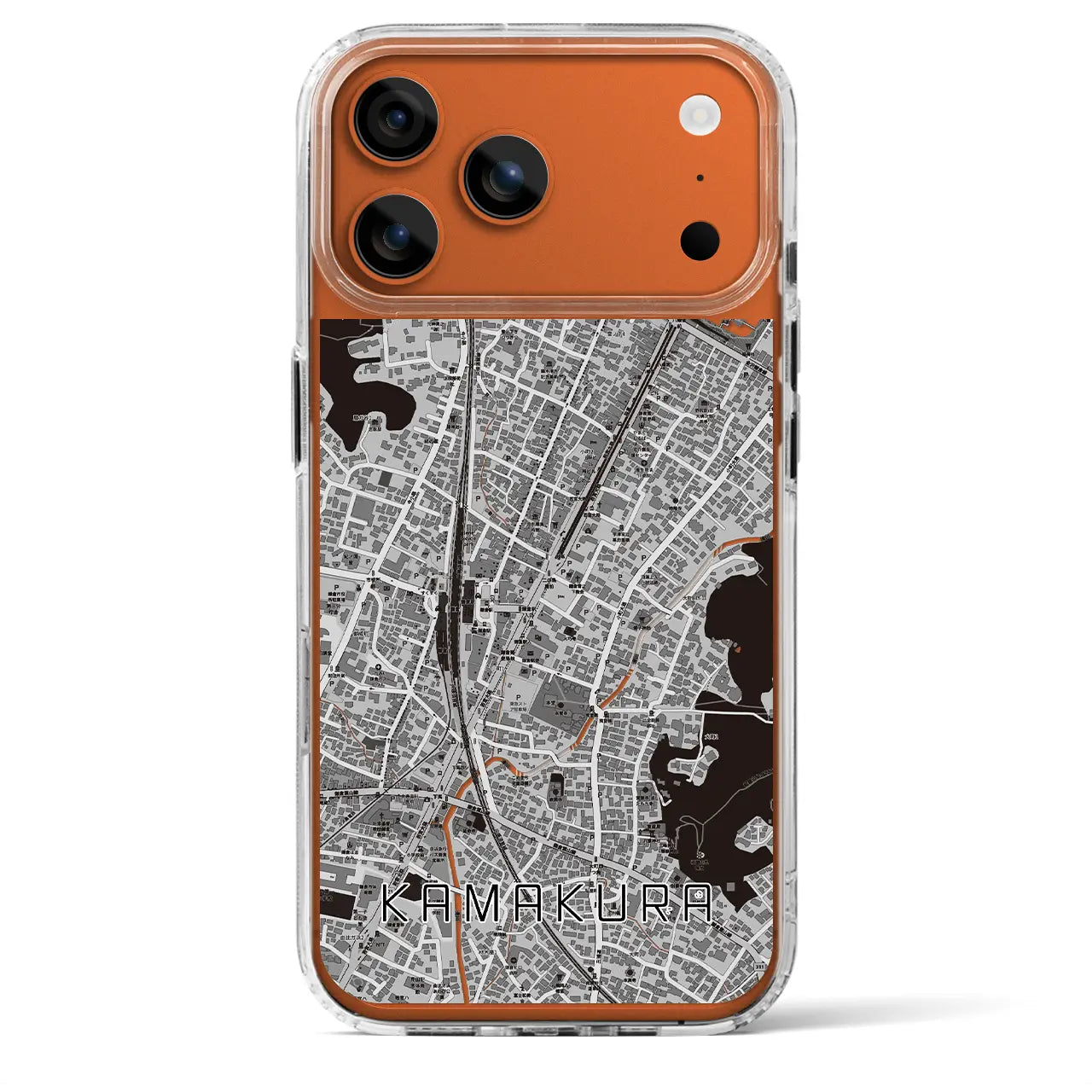 【鎌倉2（神奈川県）】地図柄iPhoneケース（MagSafeタイプ）