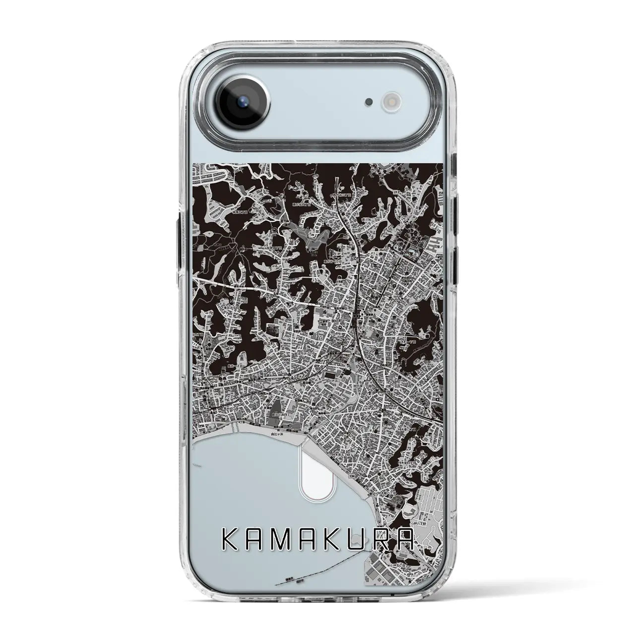 【鎌倉（神奈川県）】地図柄iPhoneケース（MagSafeタイプ）