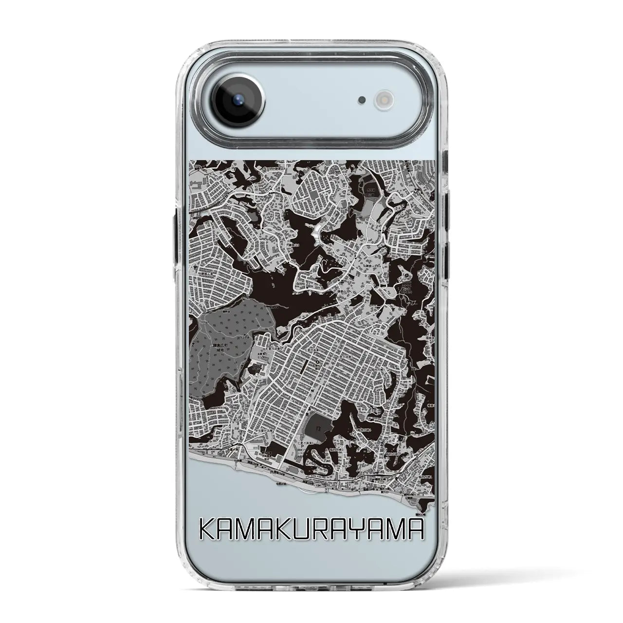 【鎌倉山（神奈川県）】地図柄iPhoneケース（MagSafeタイプ）