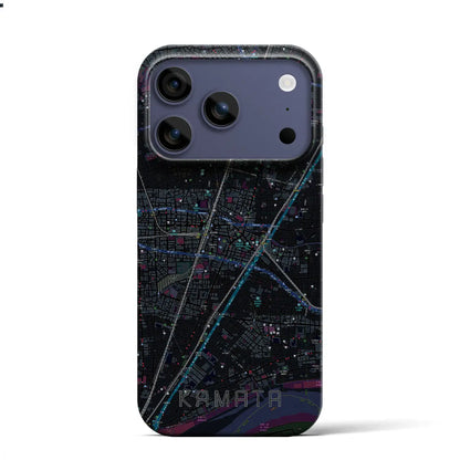 【蒲田（東京都）】地図柄iPhoneケース（バックカバータイプ）