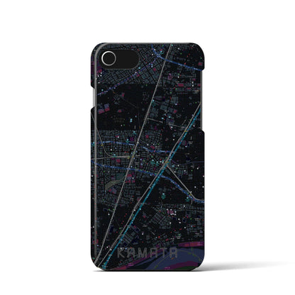 【蒲田（東京都）】地図柄iPhoneケース（バックカバータイプ）