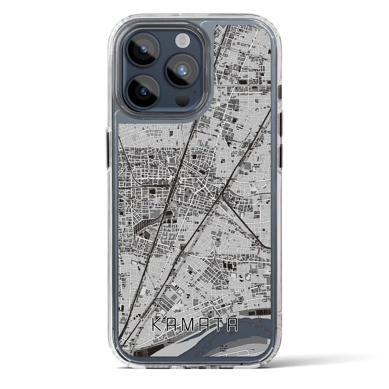 【蒲田（東京都）】地図柄iPhoneケース（MagSafeタイプ）