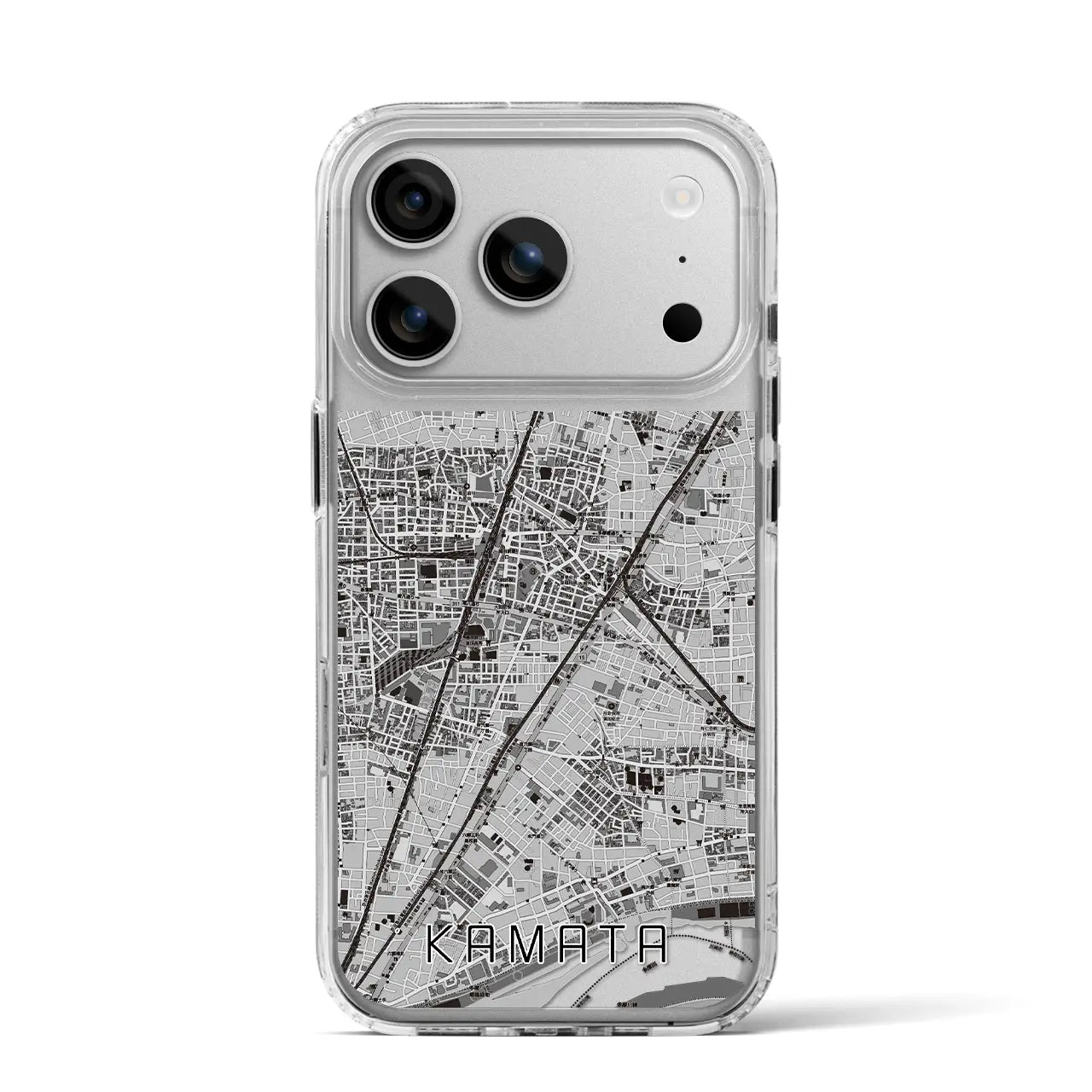 【蒲田（東京都）】地図柄iPhoneケース（MagSafeタイプ）