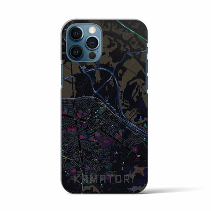 【鎌取（千葉県）】地図柄iPhoneケース（バックカバータイプ）