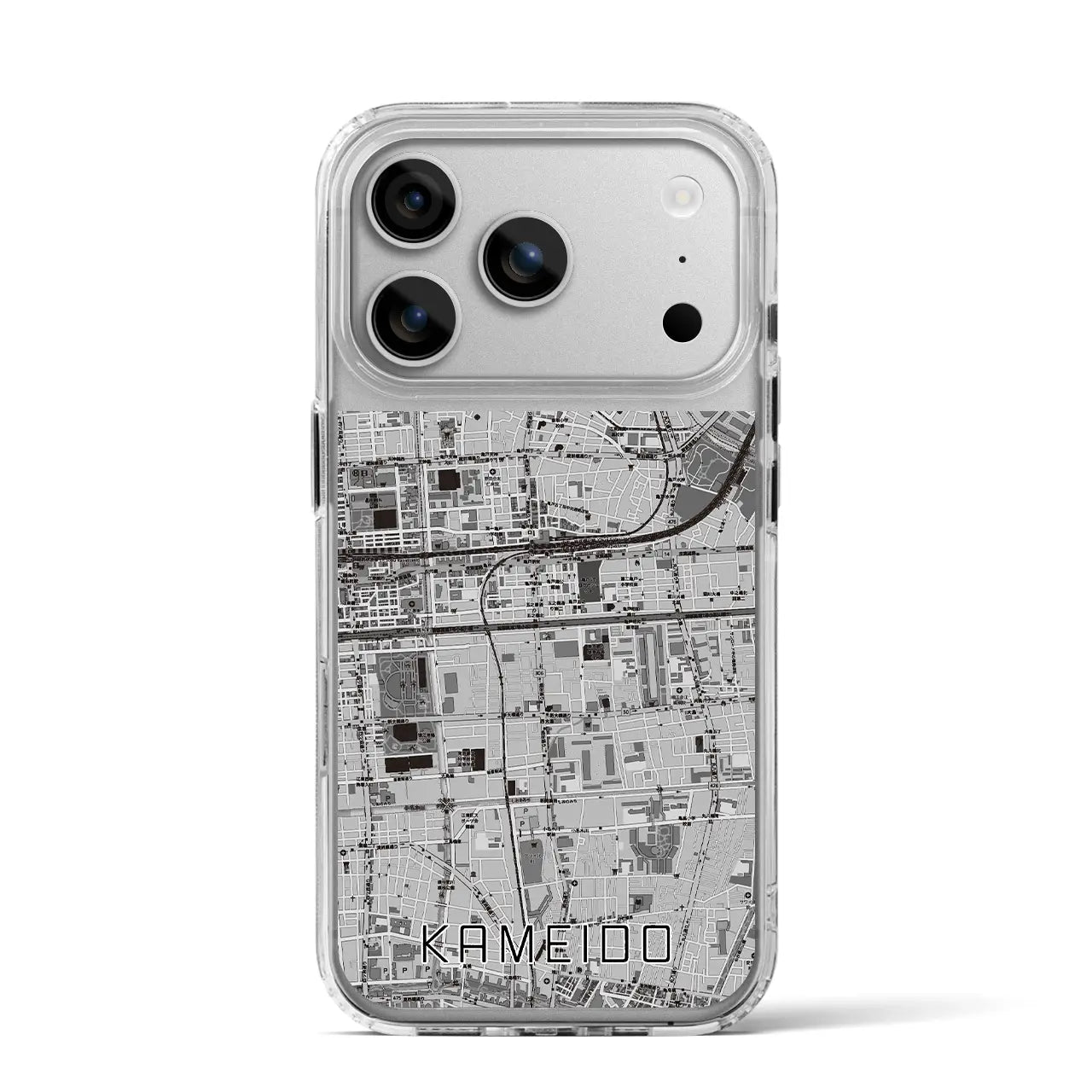 【亀戸（東京都）】地図柄iPhoneケース（MagSafeタイプ）