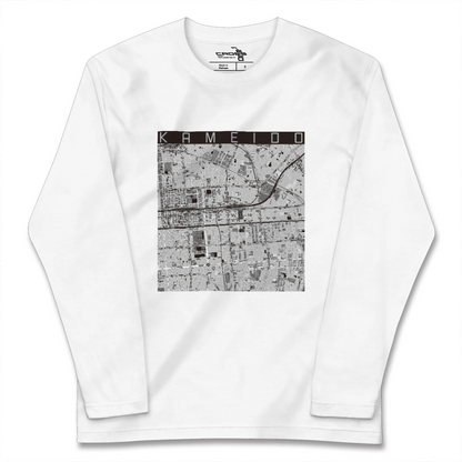 【亀戸（東京都）】地図柄ロングスリーブTシャツ