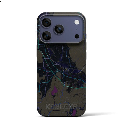 【亀岡（京都府）】地図柄iPhoneケース（バックカバータイプ）