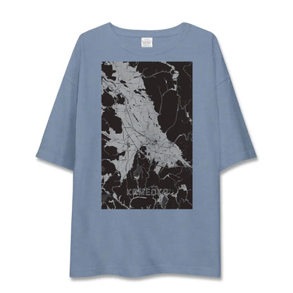 【亀岡（京都府）】地図柄ビッグシルエットTシャツ