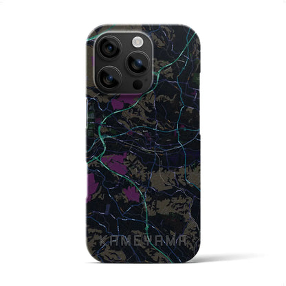 【亀山（三重県）】地図柄iPhoneケース（バックカバータイプ）