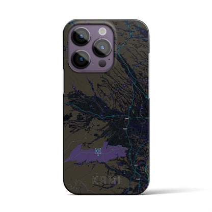 【加美（宮城県）】地図柄iPhoneケース（バックカバータイプ）