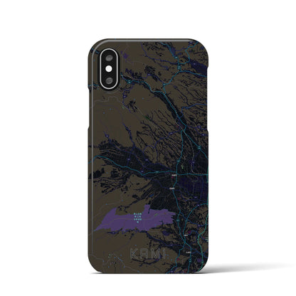 【加美（宮城県）】地図柄iPhoneケース（バックカバータイプ）