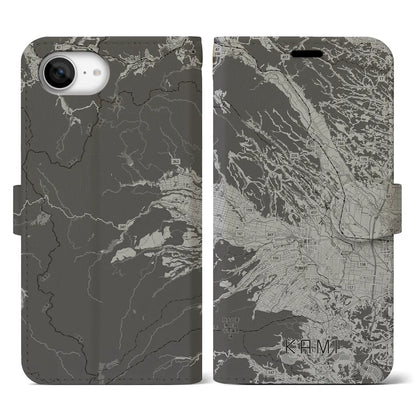 【加美（宮城県）】地図柄iPhoneケース（手帳タイプ）